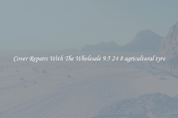  Cover Repairs With The Wholesale 9.5 24 8 agricultural tyre 