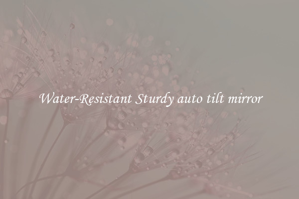 Water-Resistant Sturdy auto tilt mirror