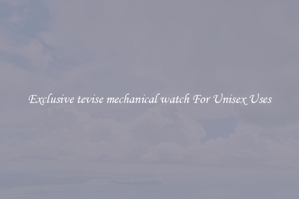 Exclusive tevise mechanical watch For Unisex Uses